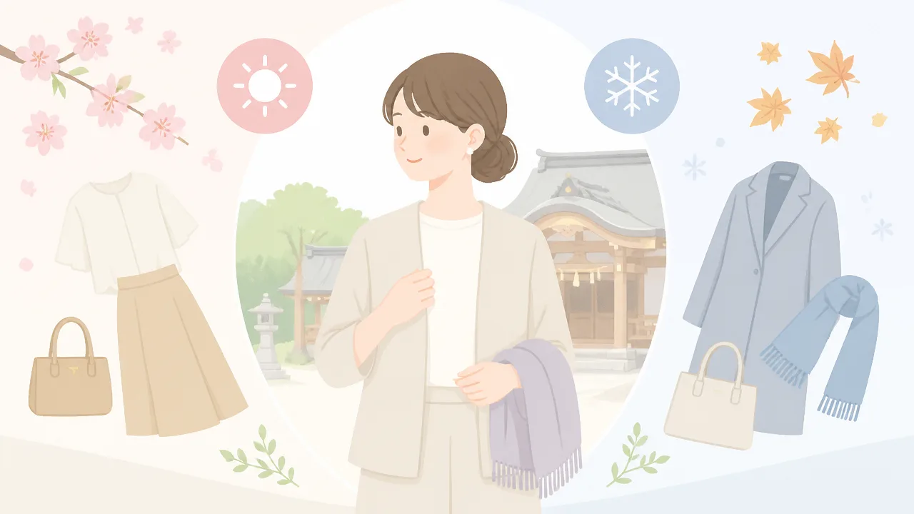 お宮参り、パンツスーツはダメ?母親の服装マナーと選び方を解説