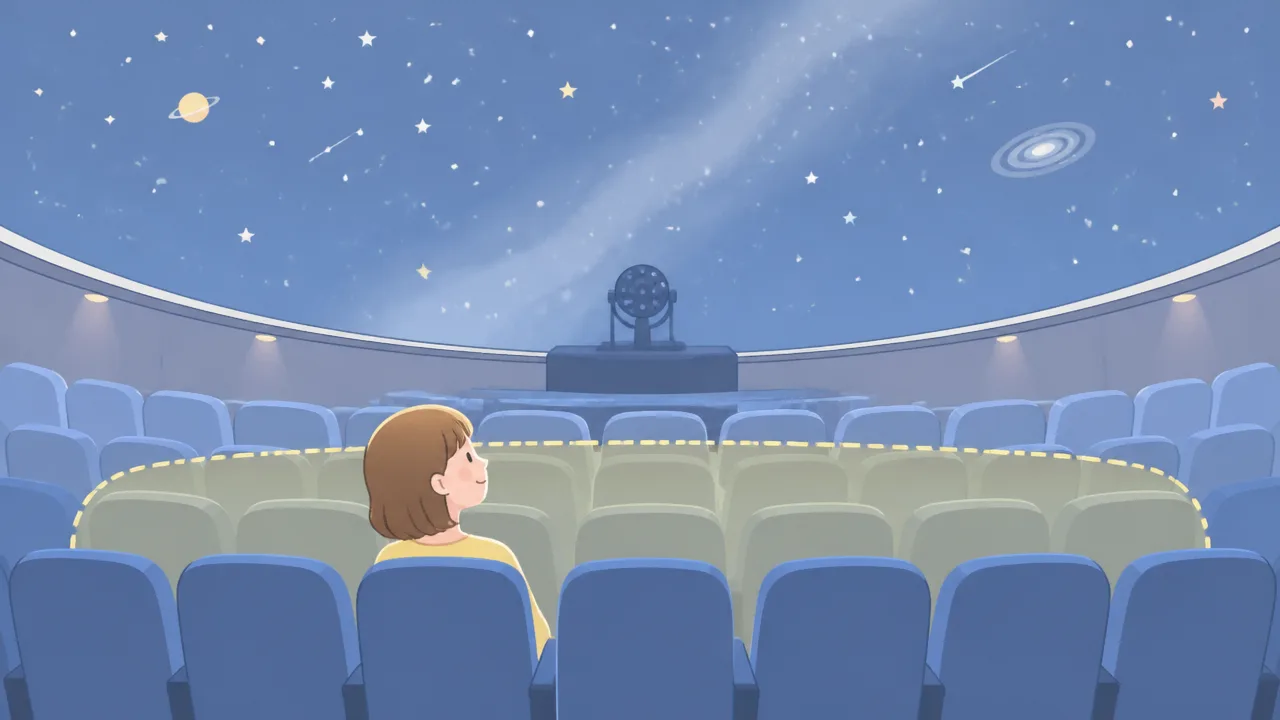プラネタリウムはどこの席がいい?見やすい座席の選び方