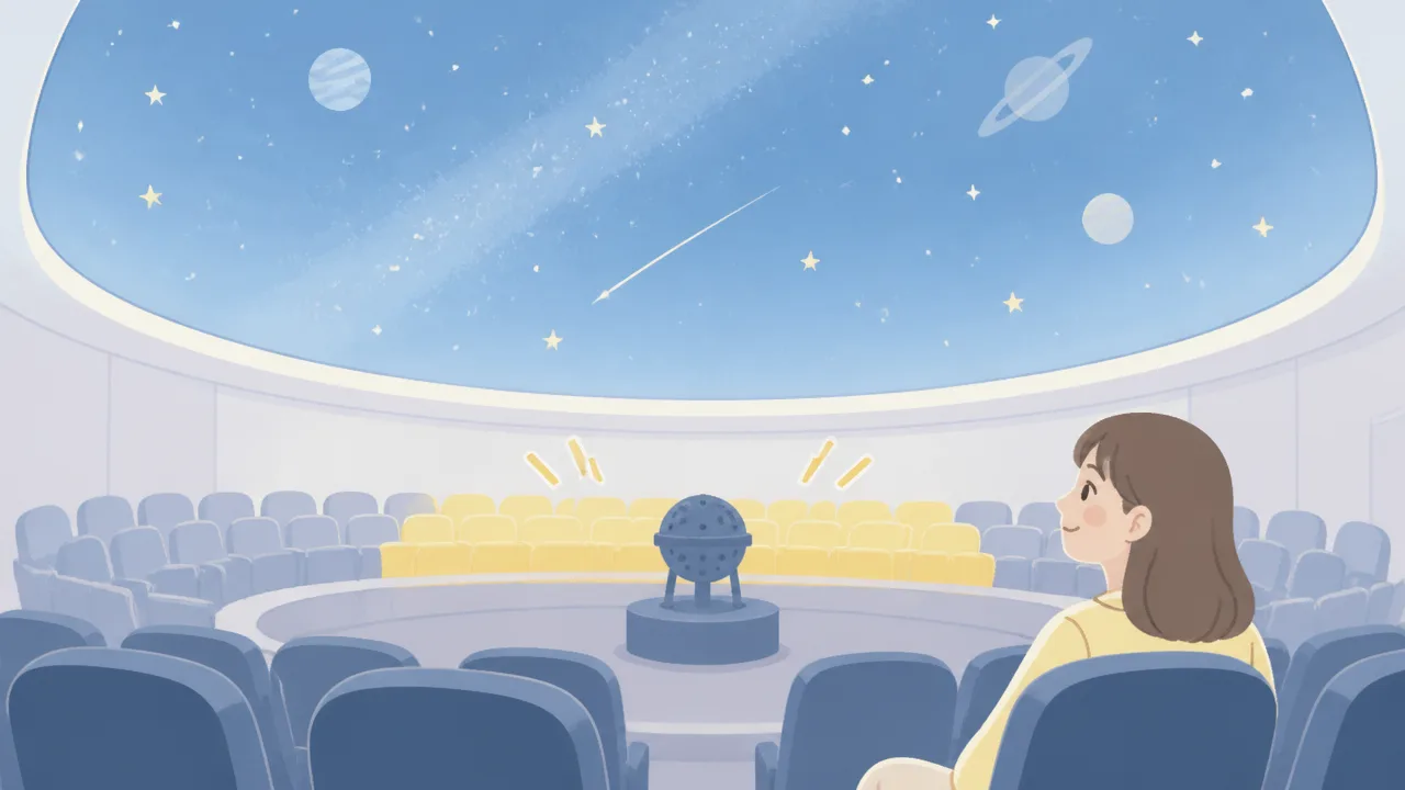 プラネタリウムはどこの席がいい?見やすい座席の選び方