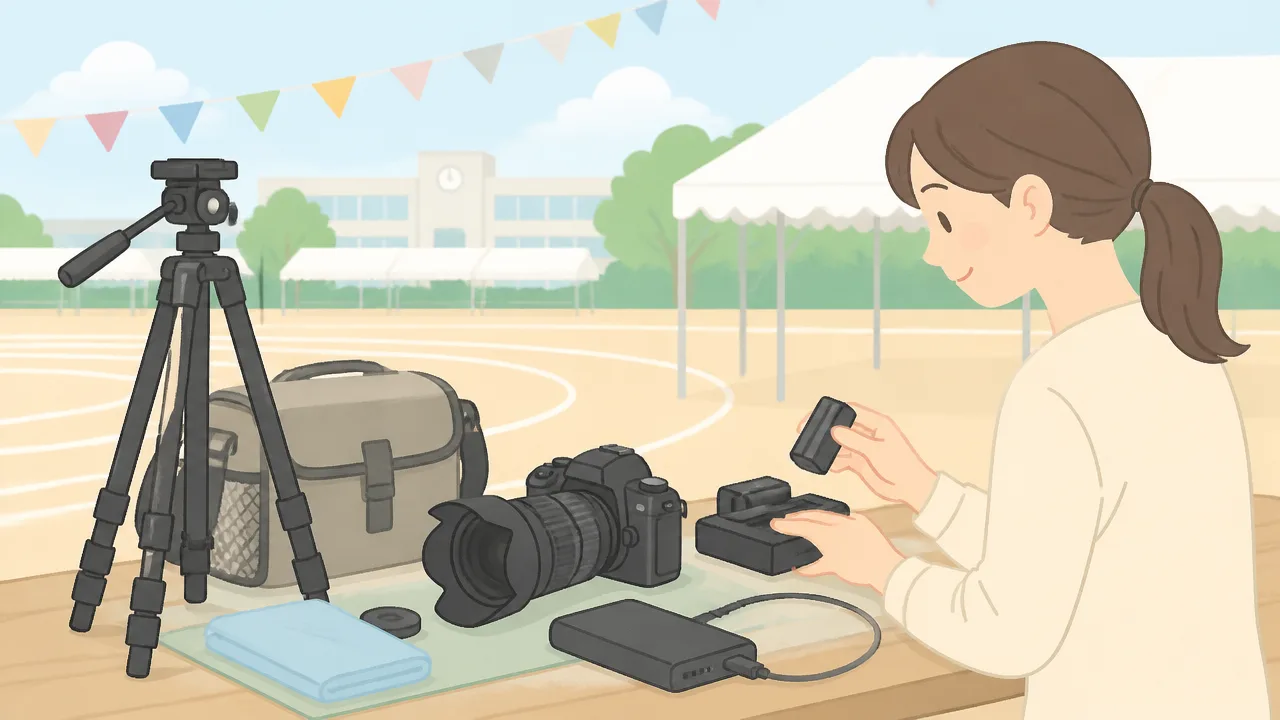 運動会が午前中だけの日の持ち物リストと準備のポイント