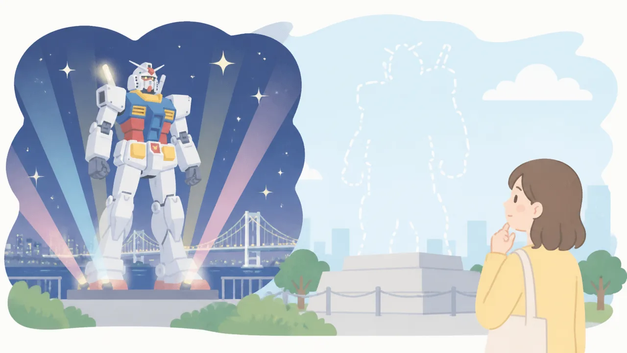 お台場のガンダムはなくなった？現在の展示と初代撤去の理由