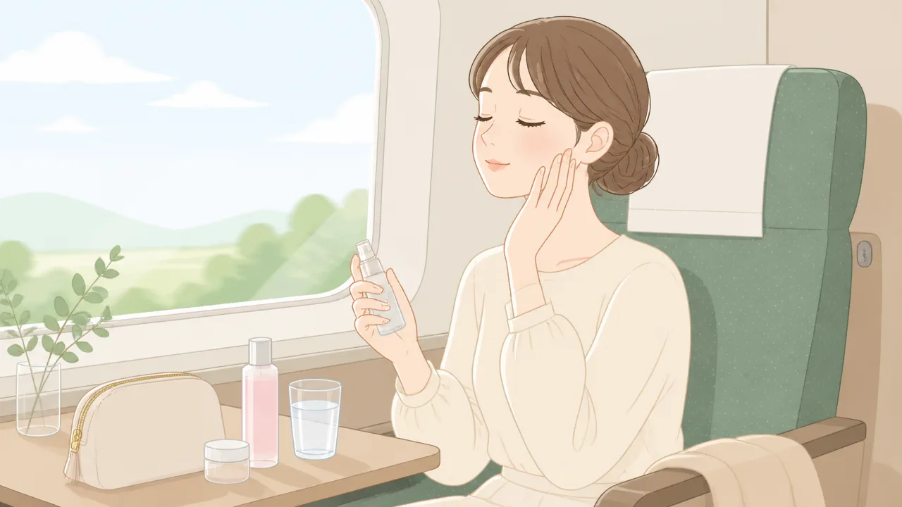 グリーン車でメイクはしてもいい?気になる車内マナーと身支度のコツ