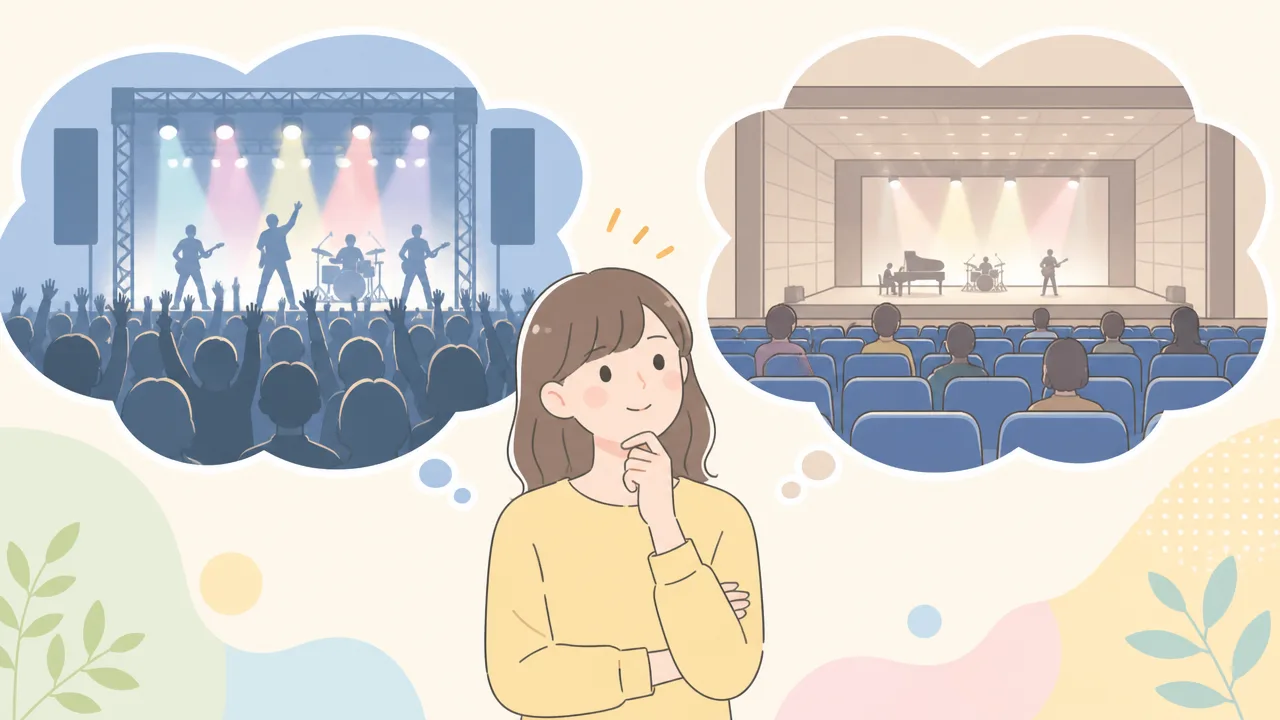 ライブはスタンディングと指定席どっちがいい？違いと向いている人