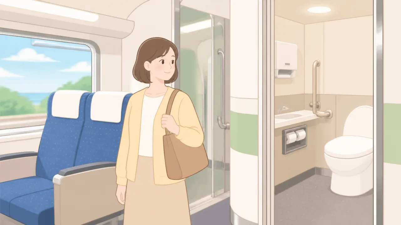 東海道線のグリーン車にトイレはある?場所と設備をやさしく解説