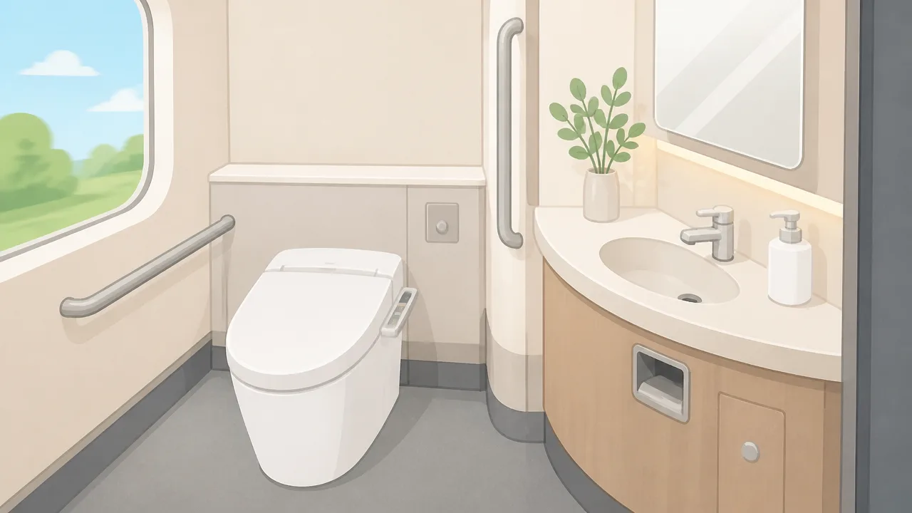 東海道線のグリーン車にトイレはある?場所と設備をやさしく解説
