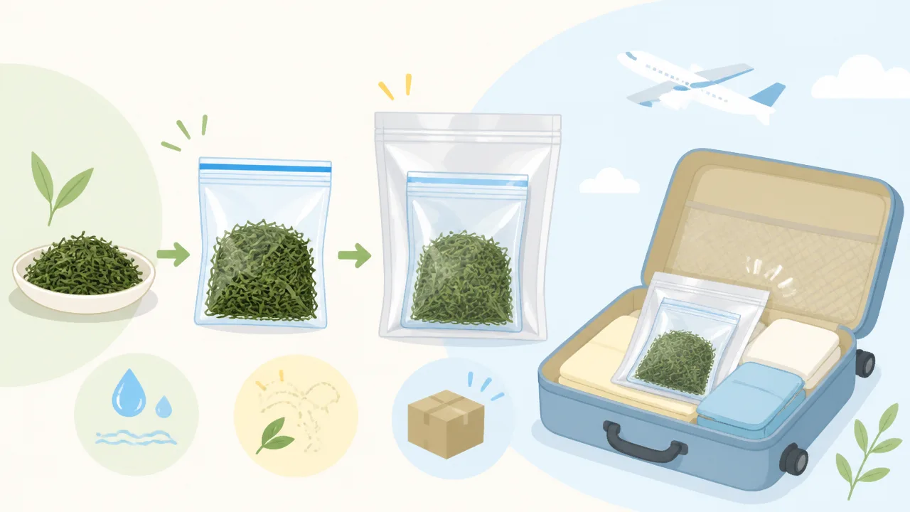 お茶っ葉は飛行機に持ち込める?国内線・国際線のルールと注意点