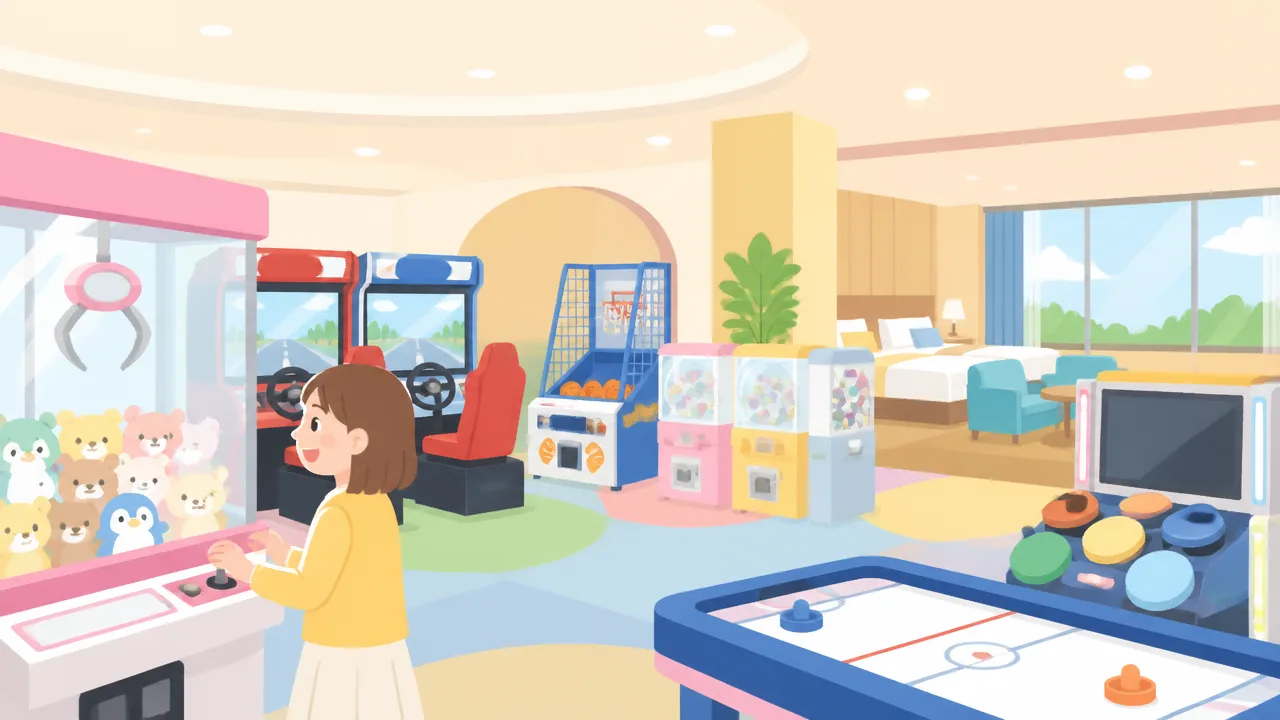 関西で大きいゲームセンターがあるホテル7選｜家族で楽しめる宿