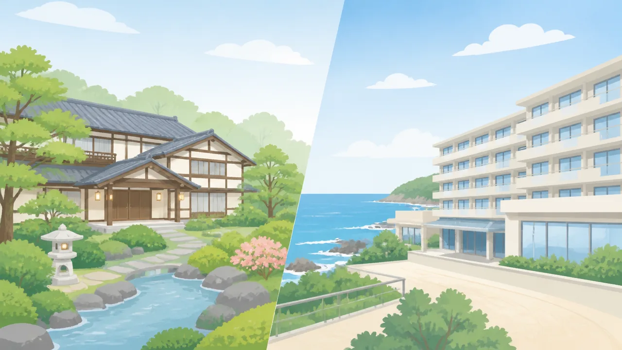 五浦観光ホテル 本館と別館の違いは？客室・温泉・食事を比較