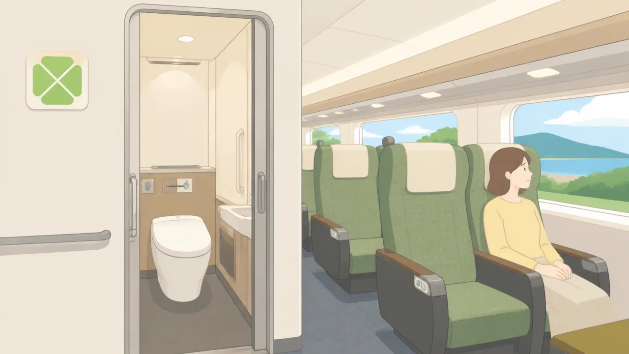 東海道線のグリーン車にトイレはある?場所と設備をやさしく解説